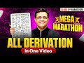 Complete Physics Derivations | One Lecture Mega Revision (Boards 2026) | Puneet Physics