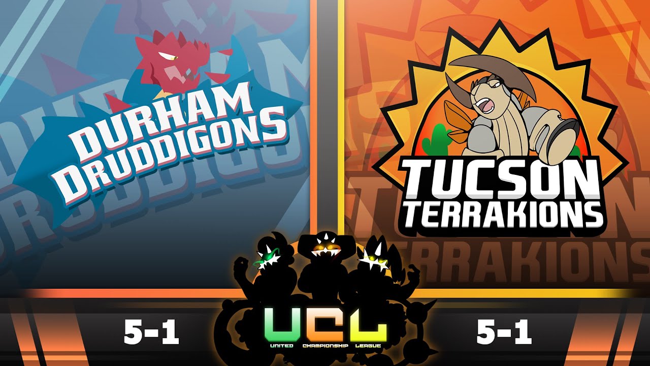 Pokémon ORAS LIVE WiFi Battle [UCL S2W7] Durham Druddigons VS Tuscon Terrakions