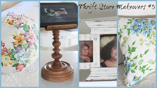 Thrift Store Makeovers #5 |  Farmhouse Cottage Style