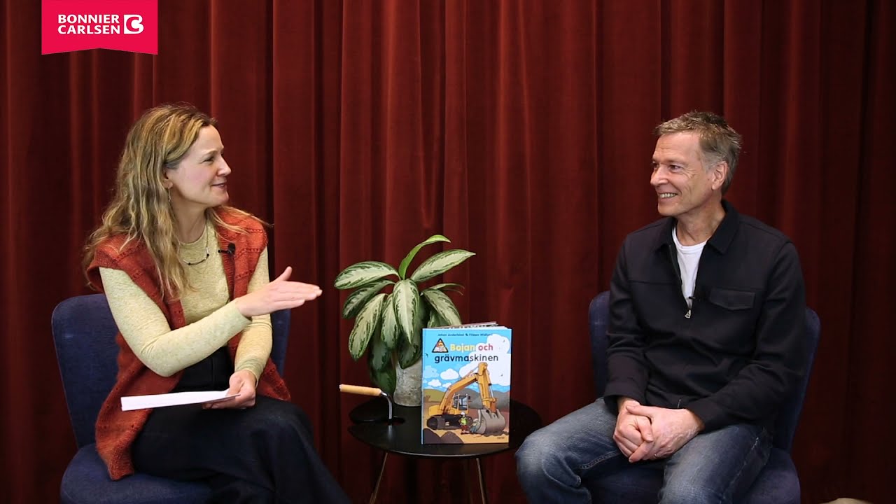 Johan Anderblad i ett samtal