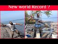 New world record ! Rock skipping /Gold panning