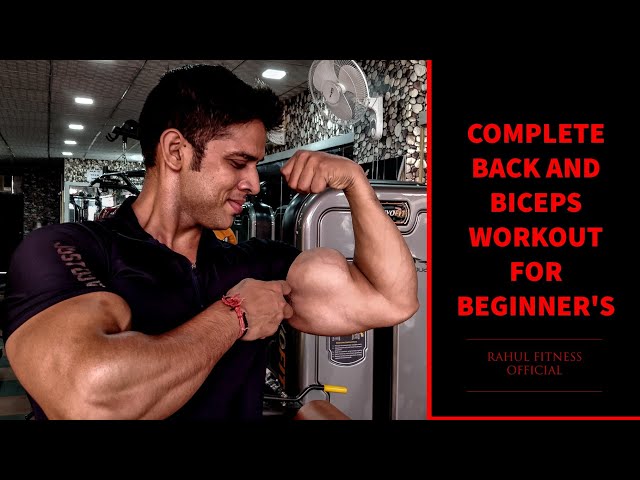 BACK, BI'S & TRI'S: Beginner friendly 💪🏼❤️‍🔥 #bicepsworkout