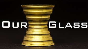 OurGlass -  fidget puzzle made of brass
