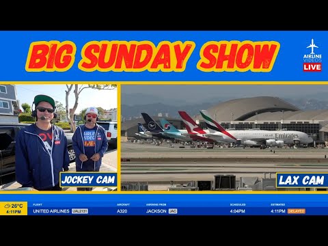 馃敶LIVE LOS ANGELES (LAX) AIRPORT PLANE SPOTTING ACTION! (August 24th, 2025)