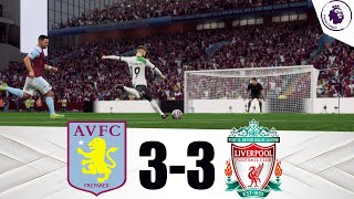 Aston Villa 3-3 Liverpool | FIFA VERSION | All Goals & Extended Highlights | Premier League 2023/24