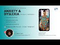 Lets talk anxiety and dyslexia  a2i dyslexia episode 1