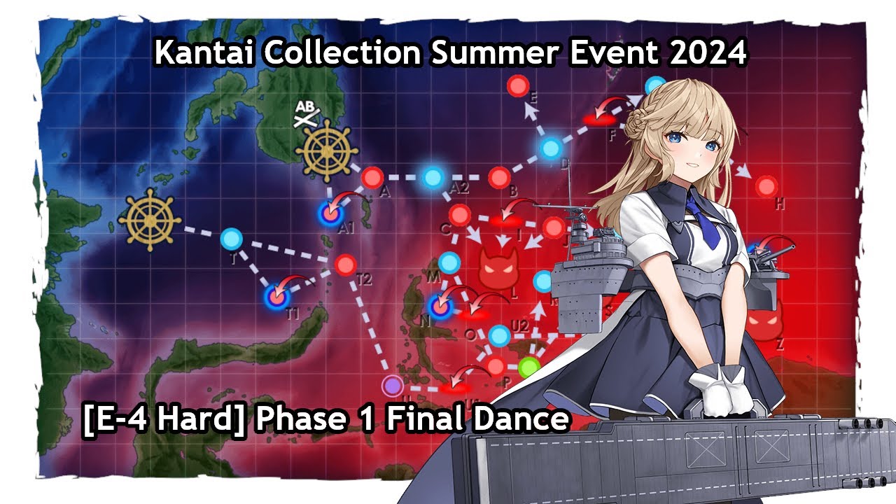 kantai-collection-summer-event-2024-e-4-hard-phase-1-final-dance