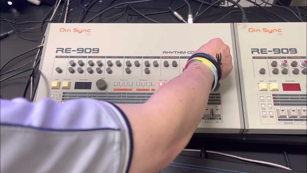 20230529 DinSync RE909 sound test YouTube