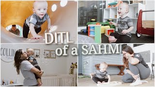 A very realistic day in the life of a SAHM! | VLOG