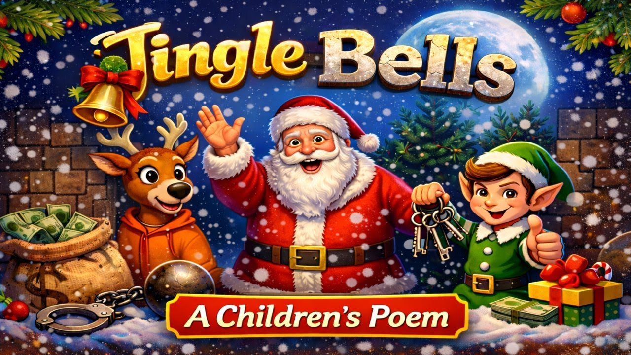 Jingle Bells Song for Kids 🎄🎅🎁 | Fun Christmas Nursery Rhyme | Animated ...