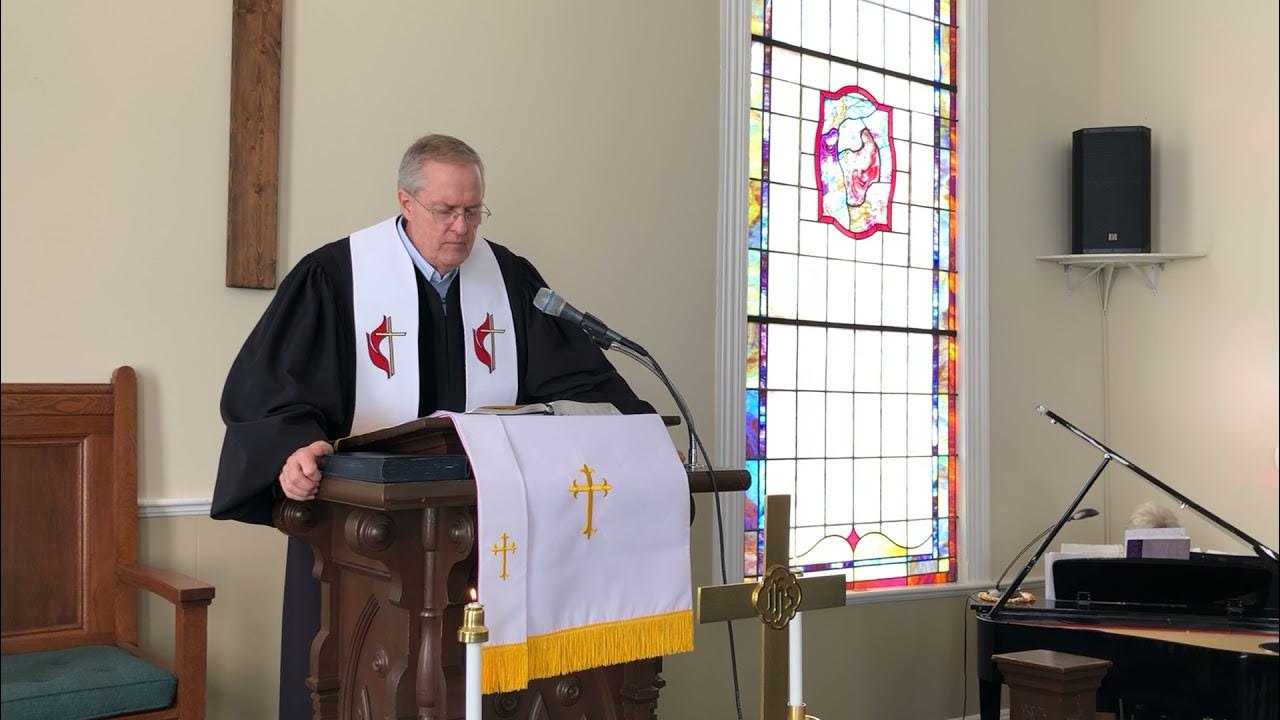 Ebenezer UMC, Greer, SC. April 11, 2021 Acts 52732" Learning from the