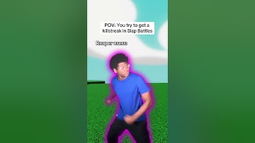 POV: You try to get a killstreak in Slap Battles