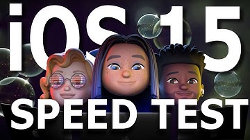 iOS 15 Beta 1 : Speed / Performance Test.