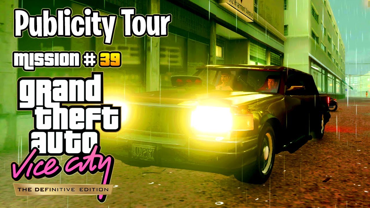 mission after publicity tour vice city