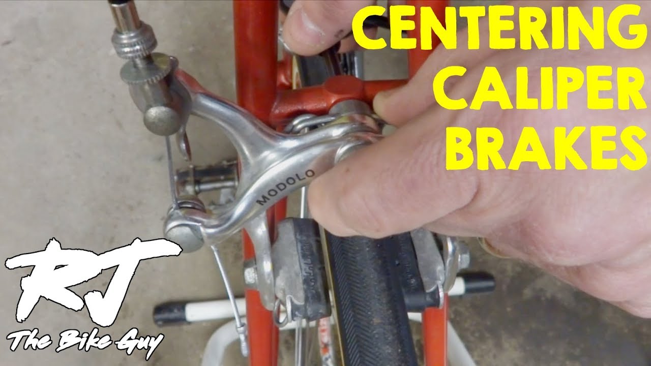 adjusting front brakes on bike