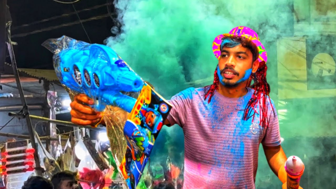 Holi Ke Liye Lene Gaye Rang🎨 Aur Pichkari🖍