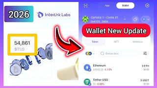 INTERLINK 2026 - Nova Atualização no App de MINERAÇÃO com a WALLET Oficial !!! 