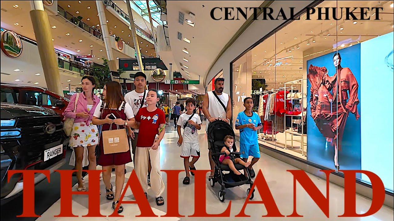 Central Phuket 2024 THAILAND 🇹🇭  Shopping, Food,  & More!