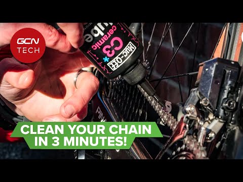 How To Clean Your Bike Chain In Less Than 3 MINUTES!