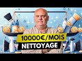 Combien on gagne et quel budget avec un business de nettoyage 