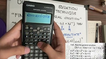 Differential Equations CALCULATOR Technique | Board Exam Approach (All types) | Most effective