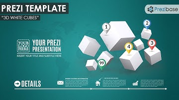 3D Cubes - Prezi Template