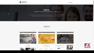 Sienta - Business Consulting and Corporate HTML Template        Bede
