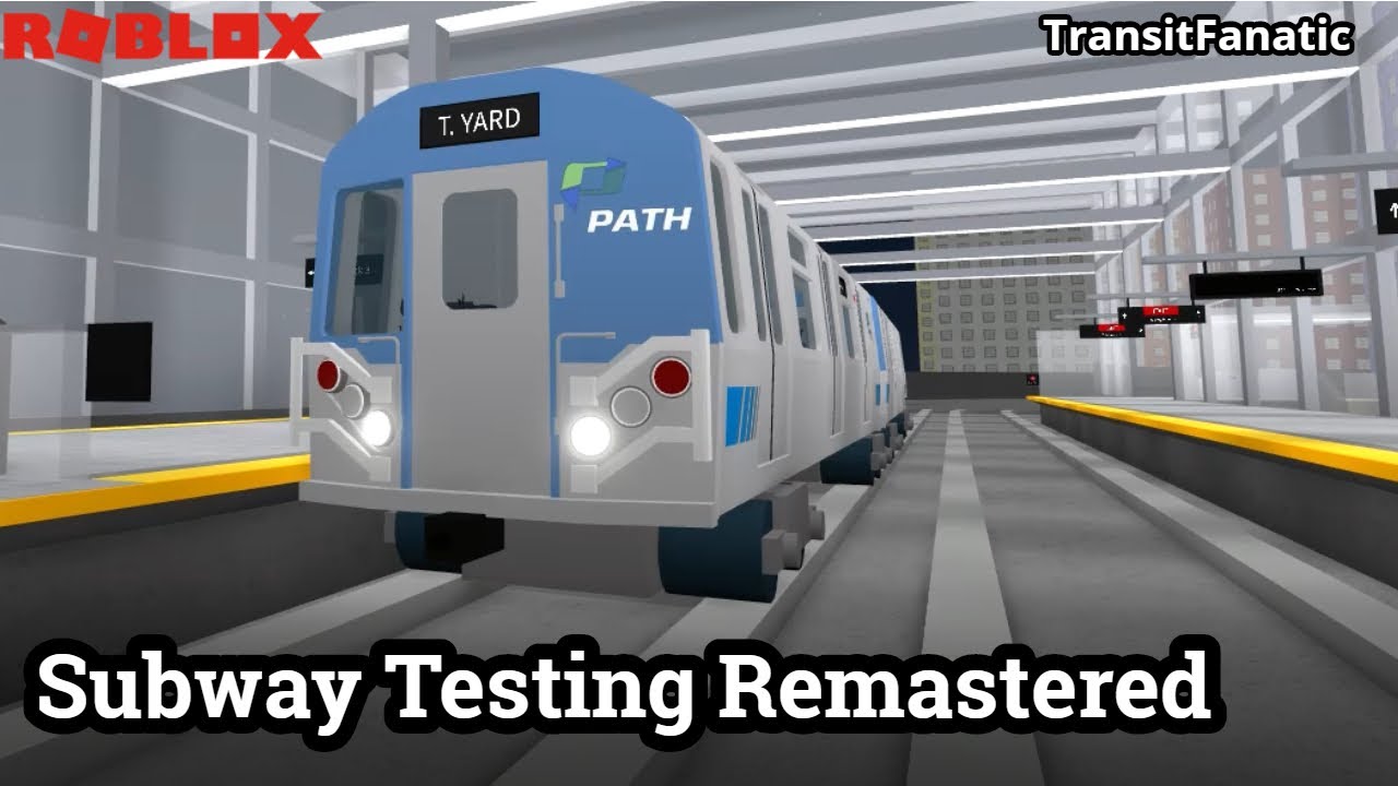 Roblox Subway Testing Remastered New Path Pa 5 Train Youtube - roblox subway testing remastered episode 4 r110a youtube