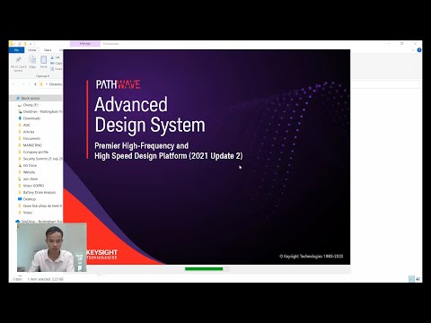 Hướng dẫn tải và cài đặt phần mềm Pathwave Advanced Design System