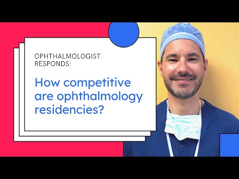 Competition in Ophthalmology residency programs