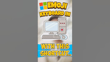 How to Add Emojis from Your Computer Keyboard 😎✅  (Easy Guide) #tech #techtipes #howto