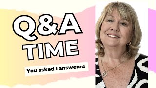 Q&A getting to know me you asked I answered