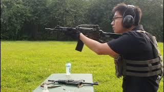 🇲🇨Latihan menembak senapan serbu Pindad SS2 V5 di markas TNI AD