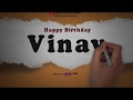 Happy Birthday Vinay | Whatsapp Status Vinay Whatsapp Status Video Download Free