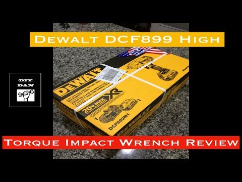 Dewalt DCF899 20V MAX XR High Torque Impact Wrench Review - DCF899B DCF899M1 DCF899P1