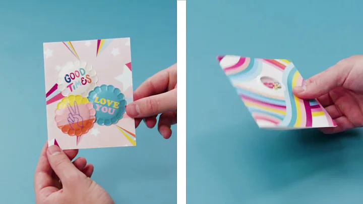 How to Create with the Puffy Sticker and Shaker Button Press Inserts