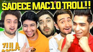 EKİP İLE SADECE MAC10 TROLL REKABETÇİ GİRDİK!! ZULA Halil Örenler, Growe, Stron, Megasound, Rainlox