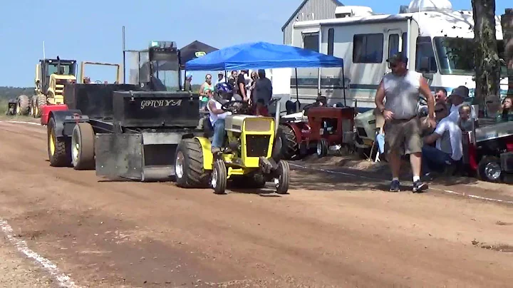 Cub Cadet 16hp 1050lb Garden tractor pull Meredith, NY