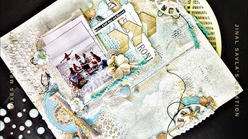 | Mixed Media Layout | DT project | 49 and Market |