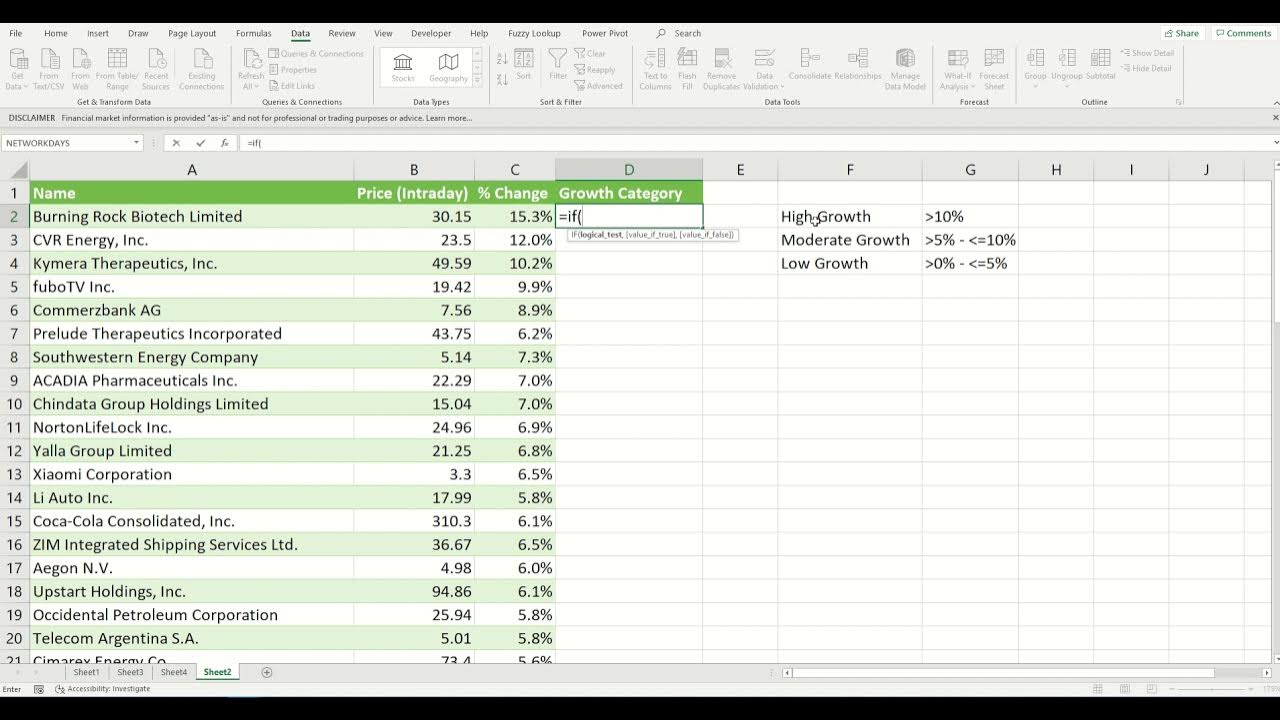 Excel if and nested if youtube