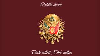 Ceddin deden sözleri | lyrics of ottoman song |HD| Resimi