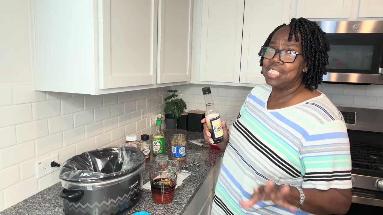 Crockpot Honey Garlic Meatballs 