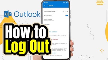 How to Sign Out Of Outlook App On Android | Logout Outlook Account