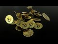 Free stock footage  bitcoin falling