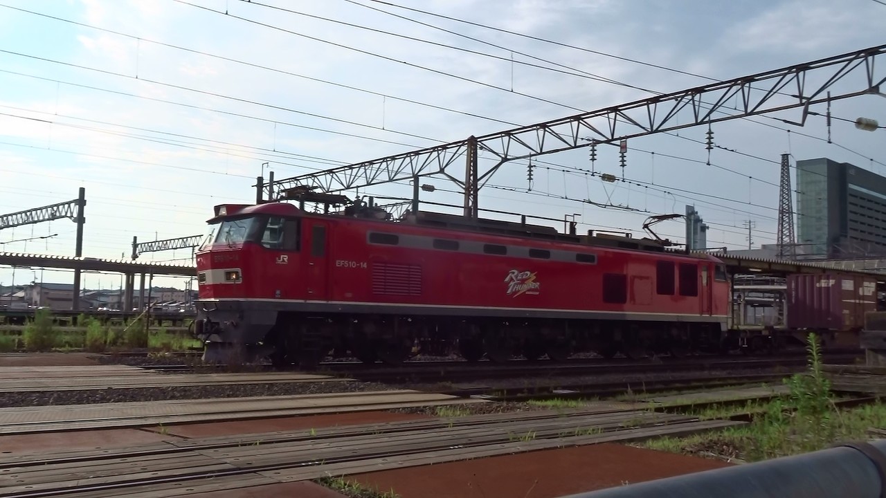 2026.07.17 貨物列車（2091列車）秋田駅発車