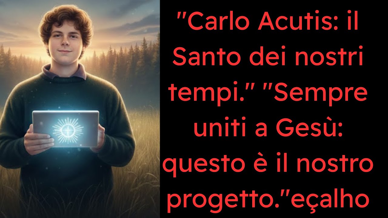 [Carlo Acutis] Una profonda preghiera per la sua anima.