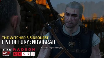 The Witcher 3 Sidequest : Fist of Fury : Novigrad [Full Gameplay]
