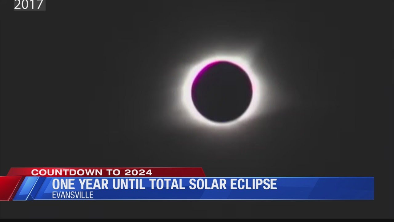 One year away from 2024 total solar eclipse YouTube