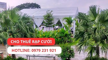 Cho thuê rạp cưới tại Bàu Bàng Bình Dương | Rạp Cưới Sông Lam