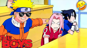 Naruto Use First Time Multi Shadow Clone Jutsu | Naruto Funny Moments 🤣🤣 in Hindi